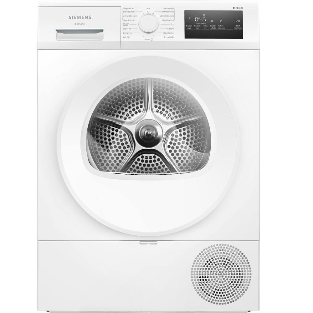 WT45HVA4 iQ300, Wärmepumpen-Trockner, 8 kg